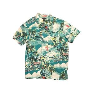 Vintage Polo Ralph Lauren Aloha Camp Shirt Men's Large Button Down Shirt